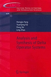 Analysis and Synthesis of Delta Operator Systems (Paperback)