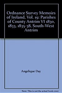 Ordnance Survey Memoirs of Ireland (Hardcover)