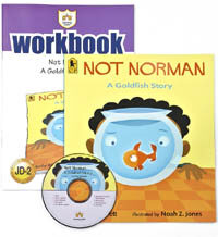 Junior D-02: Not Norman: A goldfish story (Book + CD) - Learning Castle