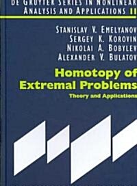 Homotopy of Extremal Problems: Theory and Applications (Hardcover)