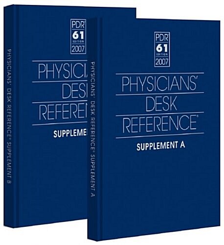 Physicians Desk Reference 2007 (Paperback, 61th)