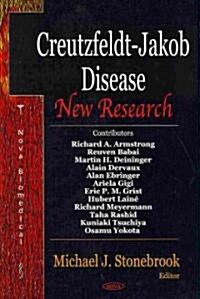 Creutzfeldt-Jakob Disease (Hardcover, UK)