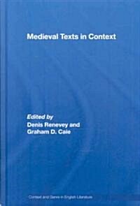 Medieval Texts in Context (Hardcover)