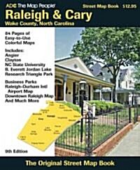ADC The Map People Raleigh & Cary, Wake Counties, North Carolina (Paperback, 9th)