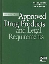 Approved Drug Products And Legal Requirements (Hardcover, 27th)