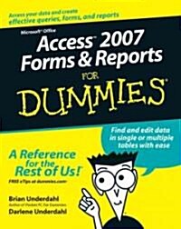Access 2007 Forms and Reports for Dummies (Paperback)
