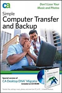 Simple Computer Transfer And Backup (Paperback, CD-ROM)