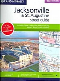 Rand McNally Jacksonville & St. Augustine, Florida (Paperback, 8th, Spiral)