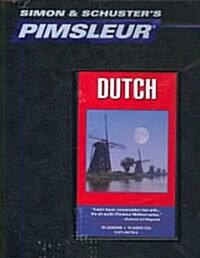 Pimsleur Dutch Level 1 CD: Learn to Speak and Understand Dutch with Pimsleur Language Programs (Audio CD, 30, Lessons, Readi)