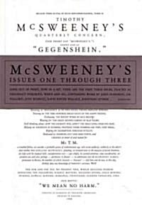 McSweeneys Issues One Through Three (Paperback)