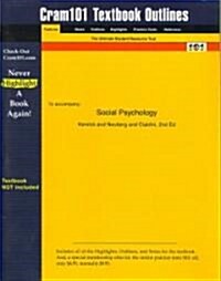 Studyguide for Social Psychology by Kenrick, ISBN 9780205332977 (Paperback)