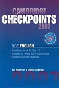 Cambridge Checkpoints VCE English 2007 (Paperback, Student ed)