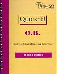 Quick- E O.B. (Paperback, 2nd, Spiral)