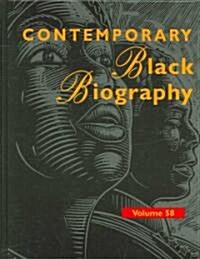 Contemporary Black Biography: Profiles from the International Black Community (Hardcover)