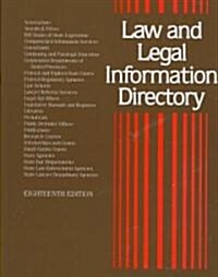 Law And Legal Information Directory (Hardcover, 18th)