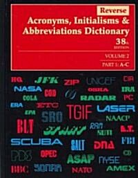 Reverse Acronyms, Initialisms & Abbreviations Dictionary (Hardcover, 38th)