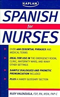 Spanish for Nurses (Paperback, 1st, Bilingual)