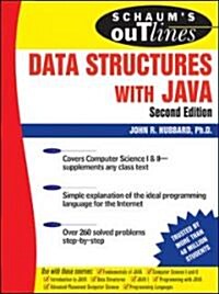 Schaums Outline of Data Structures With Java (Paperback, 2nd)