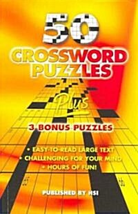 50 Crossword Puzzles Plus (Paperback)