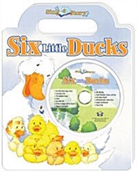 [중고] Six Little Ducks (Board Book, Compact Disc)