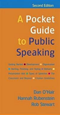 A Pocket Guide to Public Speaking (Paperback, 2nd, Spiral)