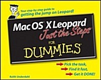 MAC OS X Leopard Just the Steps for Dummies (Paperback)