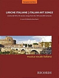 Italian Art Songs: 48 Songs from the 19th and 20th Centuries - Medium/Low Voice (Paperback)