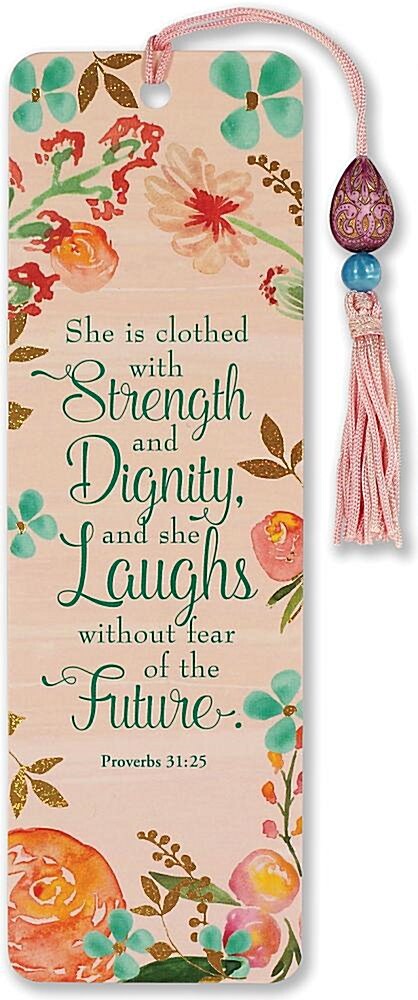 Beaded Bkmk Strength and Dignity (Other)