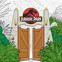 Jurassic Park Adult Coloring Book (Paperback, CLR, CSM)