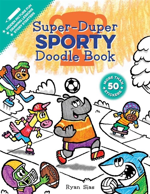 Super-duper Sporty Doodle Book (Paperback)