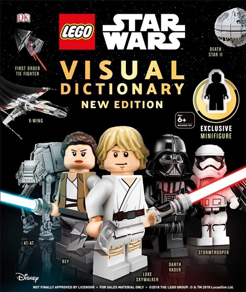 Lego Star Wars Visual Dictionary, New Edition: With Exclusive Finn Minifigure [With Toy] (Hardcover)