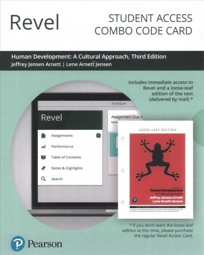 Revel for Human Development: A Cultural Approach -- Combo Access Card (Hardcover, 3)