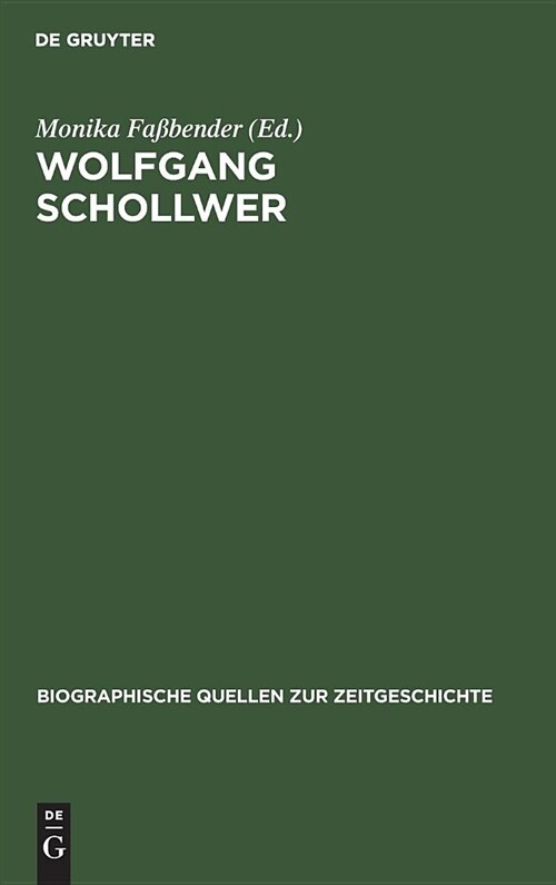 Wolfgang Schollwer (Hardcover, 2, 2. Aufl. Reprin)