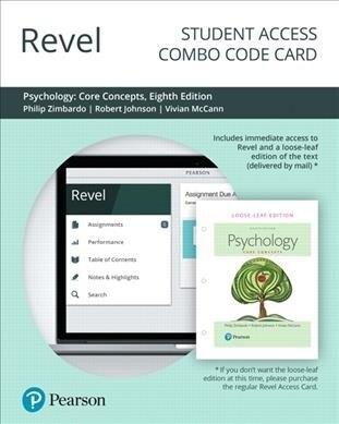 Revel for Psychology: Core Concepts -- Combo Access Card (Hardcover, 8)