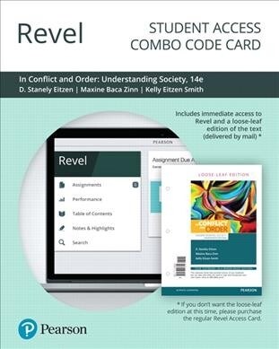 Revel for in Conflict and Order: Understanding Society -- Combo Access Card (Hardcover, 14)