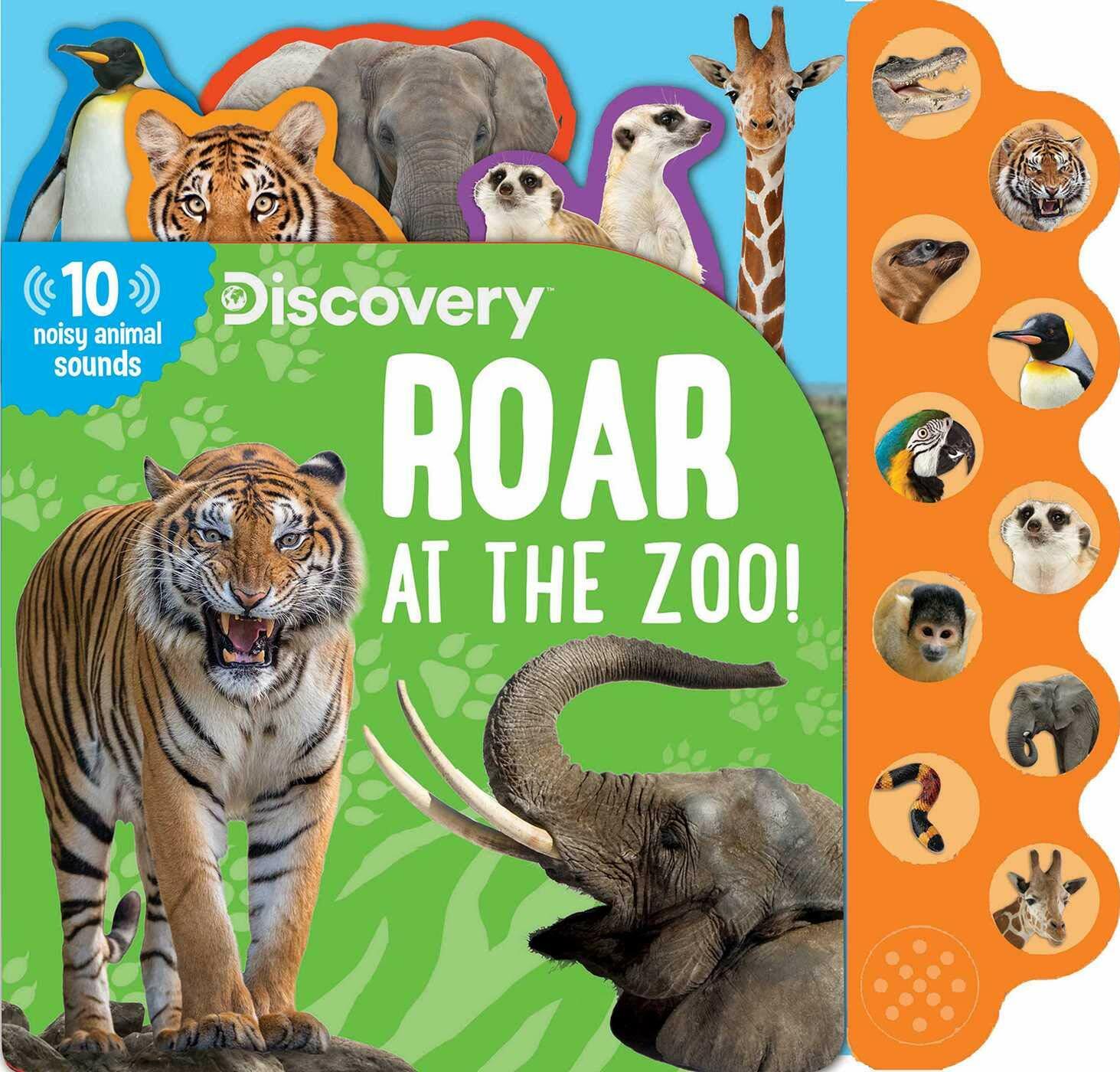 Discovery: Roar at the Zoo! (Board Books)