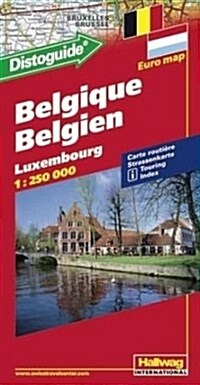 Rand McNally Hallway Belgium / Luxembourg International Map (Map)