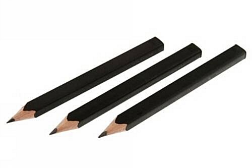 Moleskine 3 Black Pencils (2 2b and 1 Hb) (Unbound)