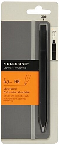 Moleskine Click Pencil, Black, Medium Point (0.7 MM), Black Lead (Other)