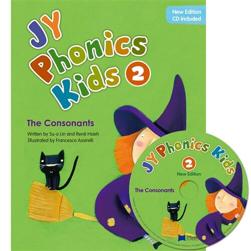 [중고] NEW JY Phonics Kids 2 (Student Book + CD)