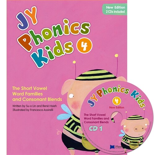 [중고] NEW JY Phonics Kids 4 (Student Book + CD 2장)