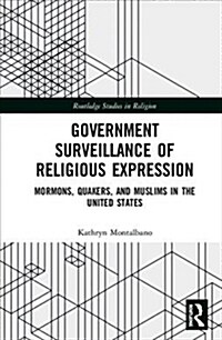 Government Surveillance of Religious Expression : Mormons, Quakers, and Muslims in the United States (Hardcover)