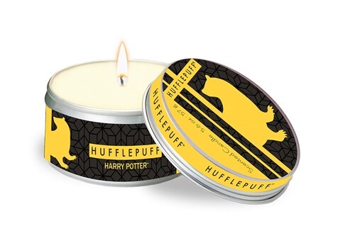 Harry Potter Hufflepuff Scented Tin Candle : Large, Citrus (Other)