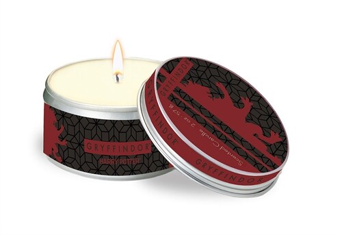 Harry Potter Gryffindor Scented Tin Candle : Small, Cinnamon (Other)