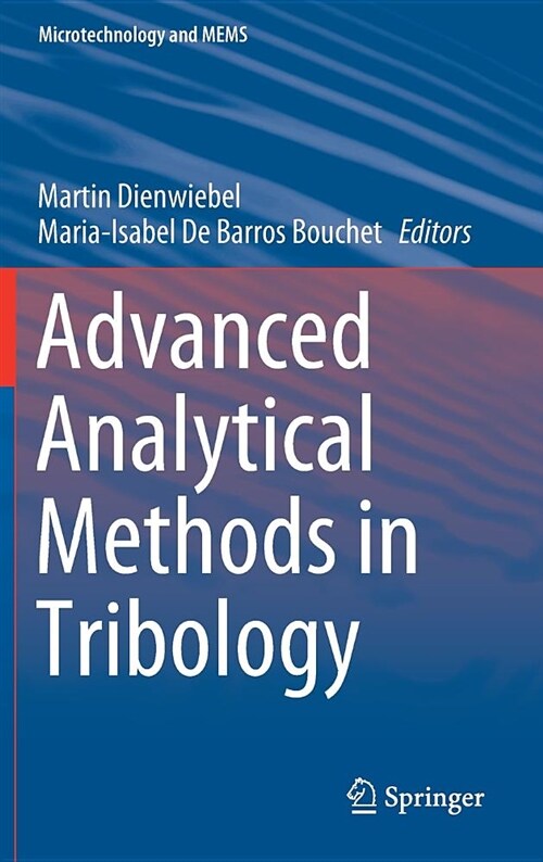 Advanced Analytical Methods in Tribology (Hardcover, 2018)