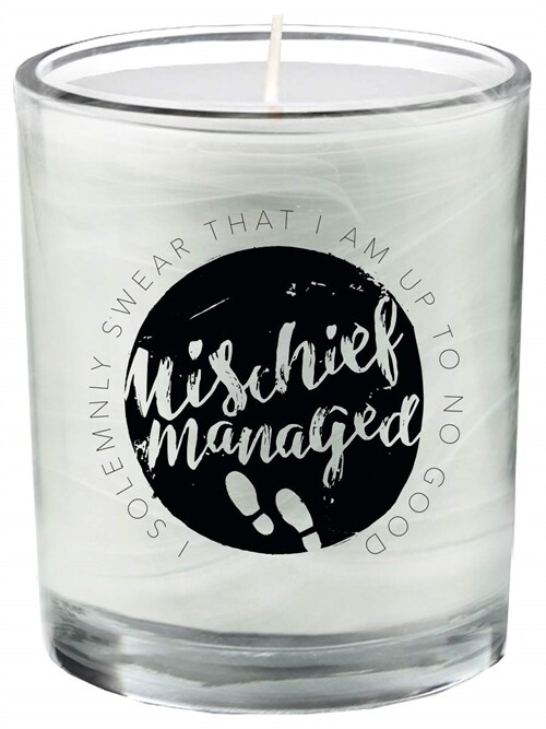 Harry Potter: Mischief Managed Glass Votive Candle (Other)