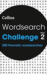 Wordsearch Challenge book 2 : 200 Themed Wordsearch Puzzles (Paperback)