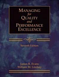 Managing for Quality and Performance Excellence (Hardcover, CD-ROM, 7th)