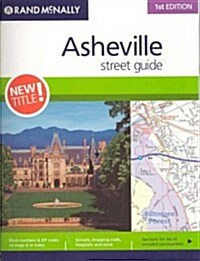 Rand McNally Asheville, Street Guide (Paperback, 1st, Spiral)