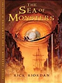The Sea of Monsters (Hardcover, Large Print)